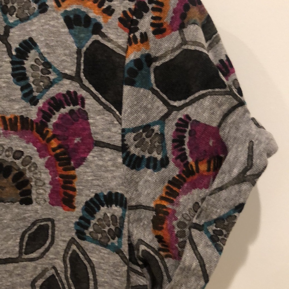 NWOT t. la from Anthropologie Floral Short Sleeve Size Small - Picture 4 of 10